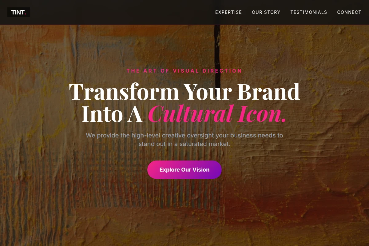 Tint Creative Direction