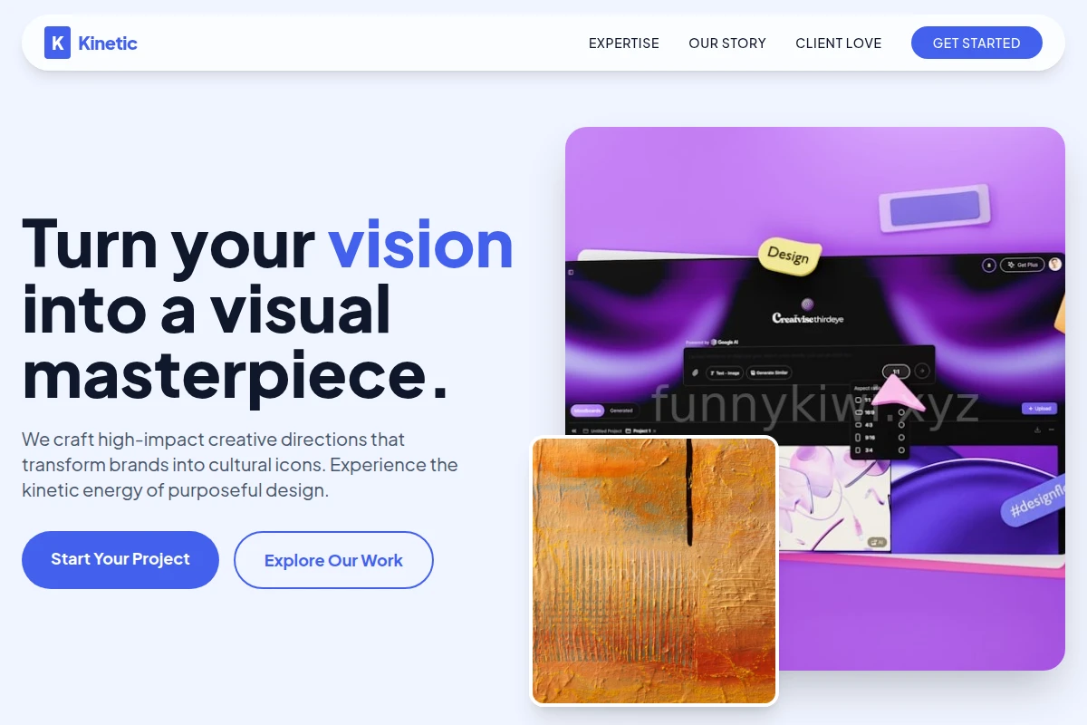 Kinetic Creative Direction