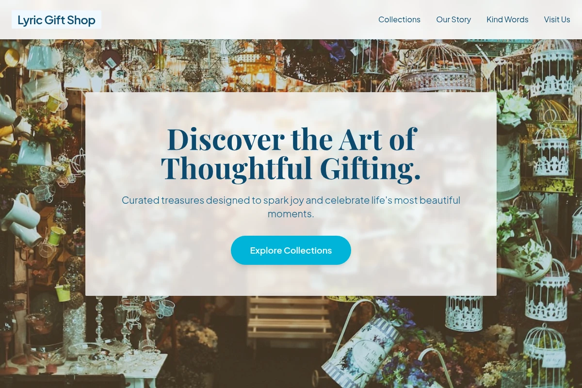Lyric Gift Shop