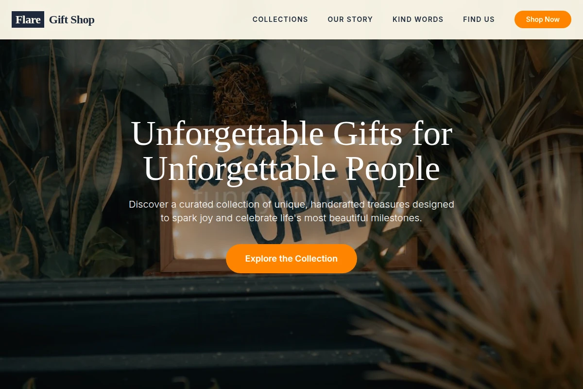 Flare Gift Shop